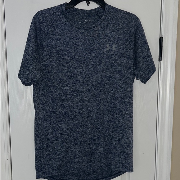 Under Armour Men's Heathered Navy Tee - Picture 1 of 3